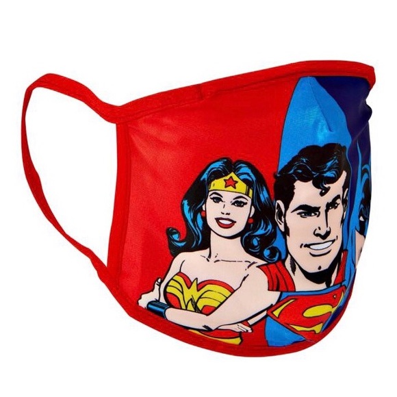 🎃 2for1 DC Heroes justice league Face Masks size OS New in packages - Picture 6 of 11